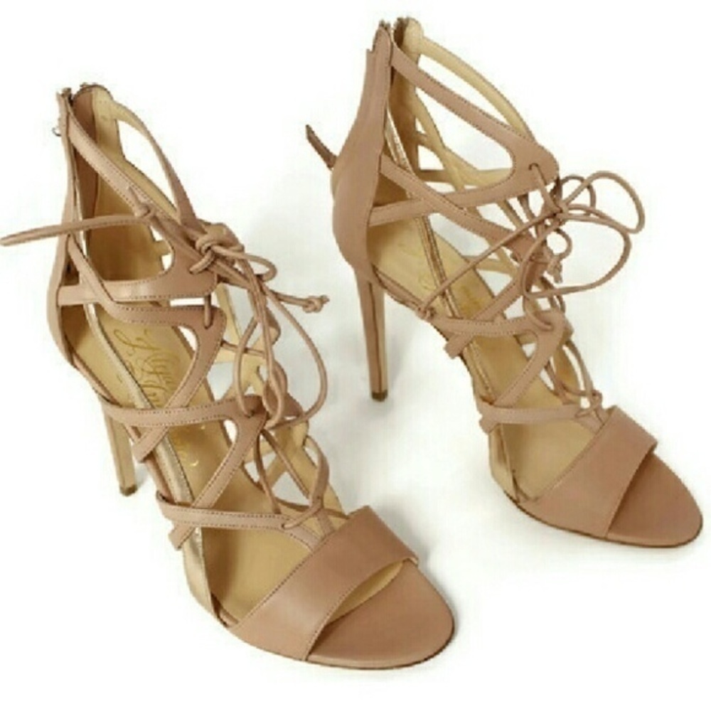 Alejandro Ingelmo Leather Boomerang Open Toe Strap - Picture 3 of 5
